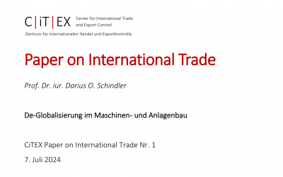 Paper: De-Globalisierung im Maschinen- und Anlagenbau