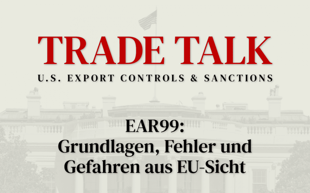 Trade Talk: EAR99