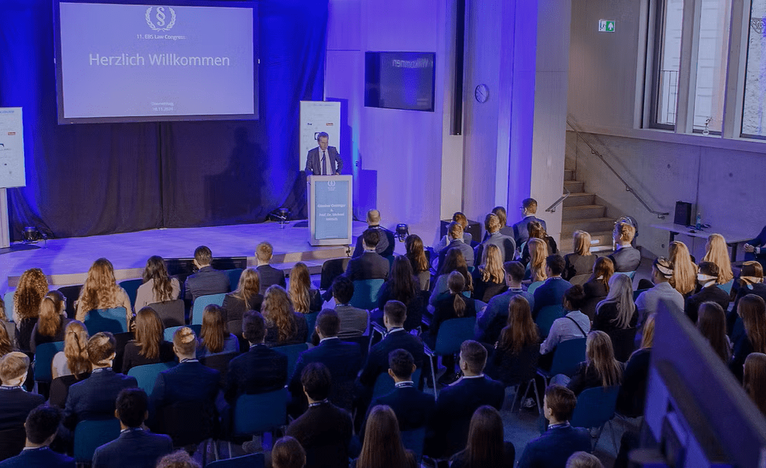 Prof. Schindler auf dem 12. EBS Law-Congress